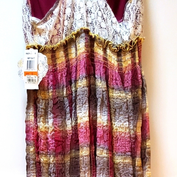 XOXO Women's Open Back Boho Maxi Dress - Picture 8 of 12